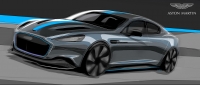 Aston Martin zamierza wprowadzić RapidE w 2019r.