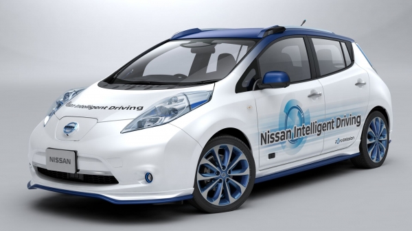 Autonomiczny Nissan Leaf