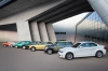ActiveE obok testowych aut elektrycznych BMW poprzednich generacji