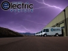 Ciężarówka elektryczna firmy Boulder Electric Vehicle