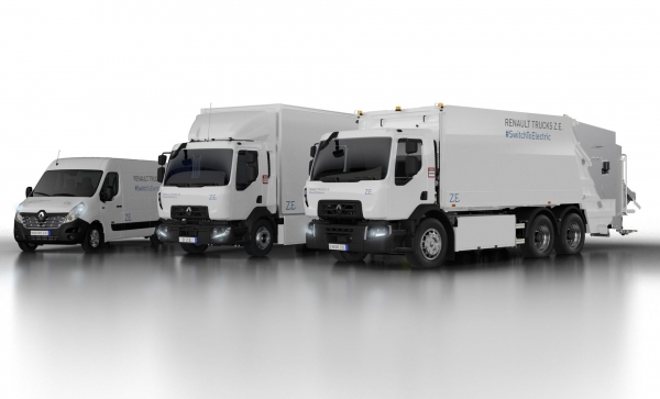 Ciężarówki elektryczne Renault Trucks
