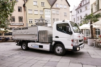 Daimler rozpoczyna testy Fuso Canter E-CELL w Stuttgarcie