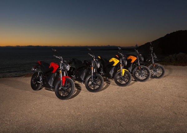 Gama motocykli Zero Motorcycles z rocznika 2014