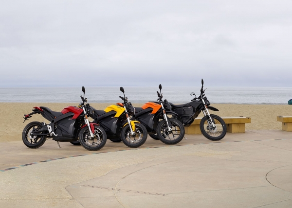 Gama motocykli Zero Motorcycles z rocznika 2015