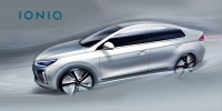 Hyundai Ioniq zaprezentowany na nowych ilustracjach