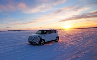 Kia testuje przedprodukcyjną wersję Soul EV w Laponii