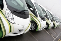 Wyniki sprzedaży aut elektrycznych Mitsubishi w I kw. 2014r. w Japonii