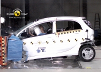 i-MiEV uzyskał 4 gwiazdki w testach zderzeniowych Euro NCAP