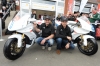 Michael Rutter i Mark Miller podczas prezentacji MotoCzysz E1pc 2013