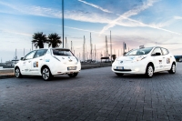 W Rzymie ruszają testy elektrycznych taksówek Nissan Leaf