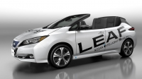 Nissan Leaf II kabrio na uczczenie sprzedaży 100.000 sztuk w Japonii