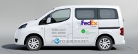 FedEx Express przetestuje Nissana e-NV200 w Jokohamie
