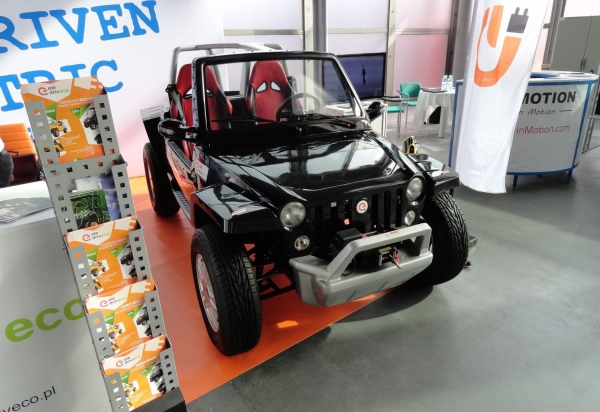 Ele-DriveCo eBuggy na wystawie Poznań Motor Show 2015