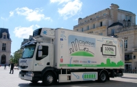 W Poitiers rozpoczęły się testy 16-tonowej elektrycznej ciężarówki