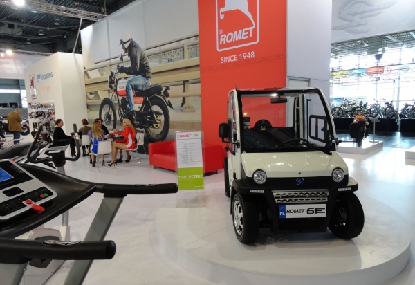 Romet 6E na wystawie Poznań Motor Show 2015