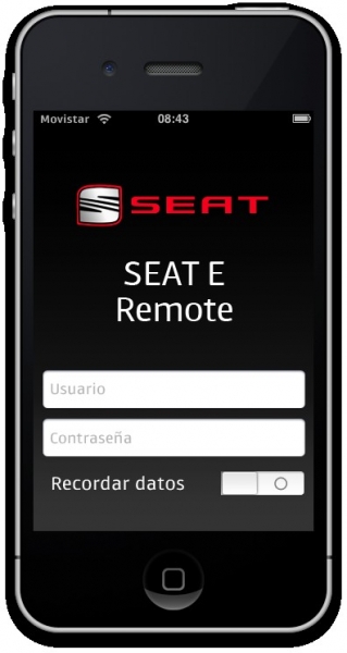 Aplikacja do komunikacji z samochodem SEAT Altea XL Electric Ecomotive