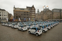W Amsterdamie elektrycznych smartów używa ponad 7 tys. osób
