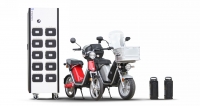 Stacja wymiany akumulatorów dla rowerów i skuterów elektrycznych Bat’Lib