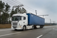 Scania i Siemens przetestują w Szwecji zasilanie ciężarówek podczas jazdy