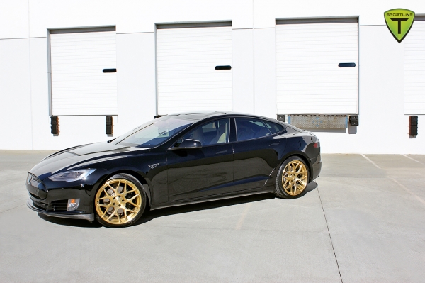 T Sportline Tesla Model S Gold Edition Wheels