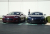 Samochody Tesla Model S podłączone do terminalu ChargePoint CT4021