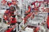 Tesla Factory - produkcja nadwozi Modelu S