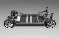 Podwozie samochodu Tesla Model S