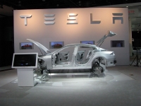 Tesla Model S na wystawie NAIAS 2011