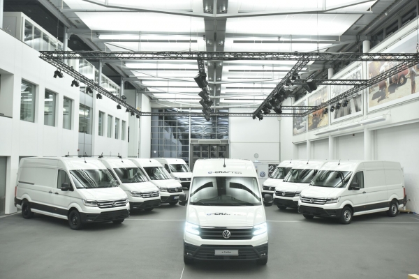Volkswagen wydał pierwsze testowe egzemplarze eCraftera