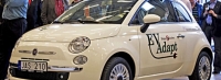 Elektryczne Fiaty 500 firmy EV Adapt