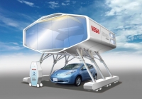 Wystawa Stand-alone Energy Community firmy Nissan