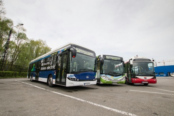 Autobusy elektryczne w Krakowie