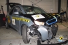 BMW i3 podczas testu zderzeniowego Euro NCAP