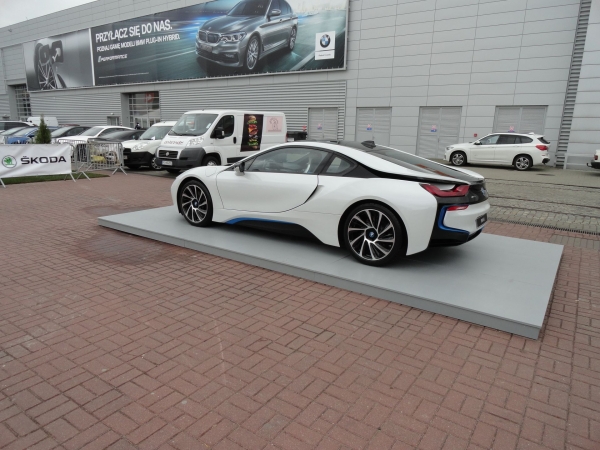 BMW i8 na wystawie Poznań Motor Show 2017