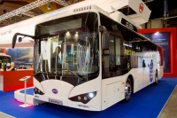 BYD prezentuje na targach Busworld 2017 model 12-metrowy wyprodukowany w Europie