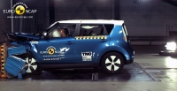Kia Soul EV uzyskała 4 gwiazdki w testach zderzeniowych Euro NCAP