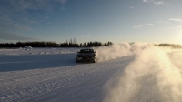 Testy Lucid Air na śniegu i lodzie - nagranie