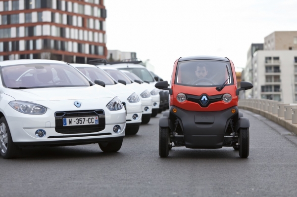 Samochody elektryczne Renault