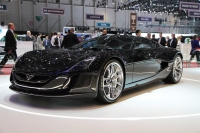 Rimac Automobili Concept_One podrasowany do 900 kW na wystawie w Genewie