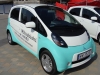 Mitsubishi i-MiEV na wystawie towarzyszącej seminarium - Pojazdy Elektryczne w Miejskiej Europie (EVUE)
