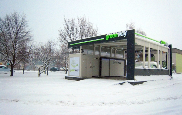 Stacja wymiany akumulatorów GreenWay