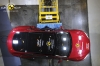 Tesla Model S podczas testów zderzeniowych Euro NCAP
