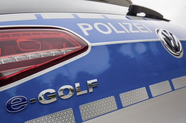 Volkswagen e-Golf w wersji policyjnej
