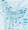 Mapa stacji Citélib by Ha:mo w Grenoble