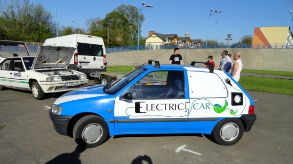 Zlot EV Żyrardów 2012 - Peugeot 106 Electrique